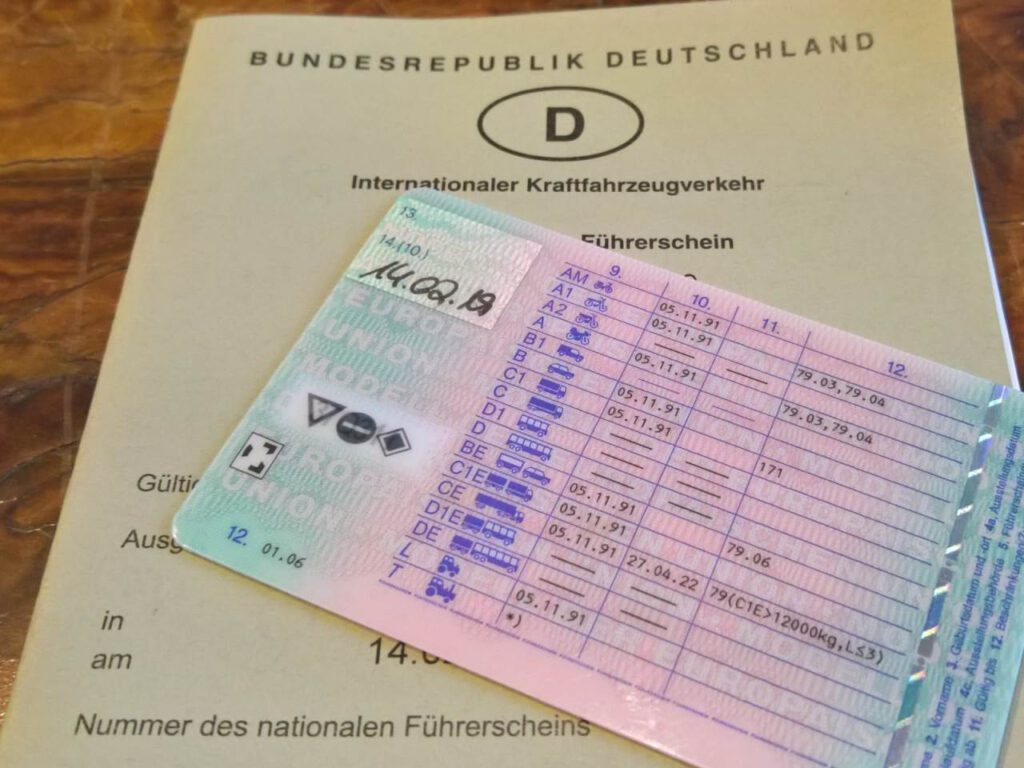 Internationaler Führerschein Umschreiben Besonderheiten