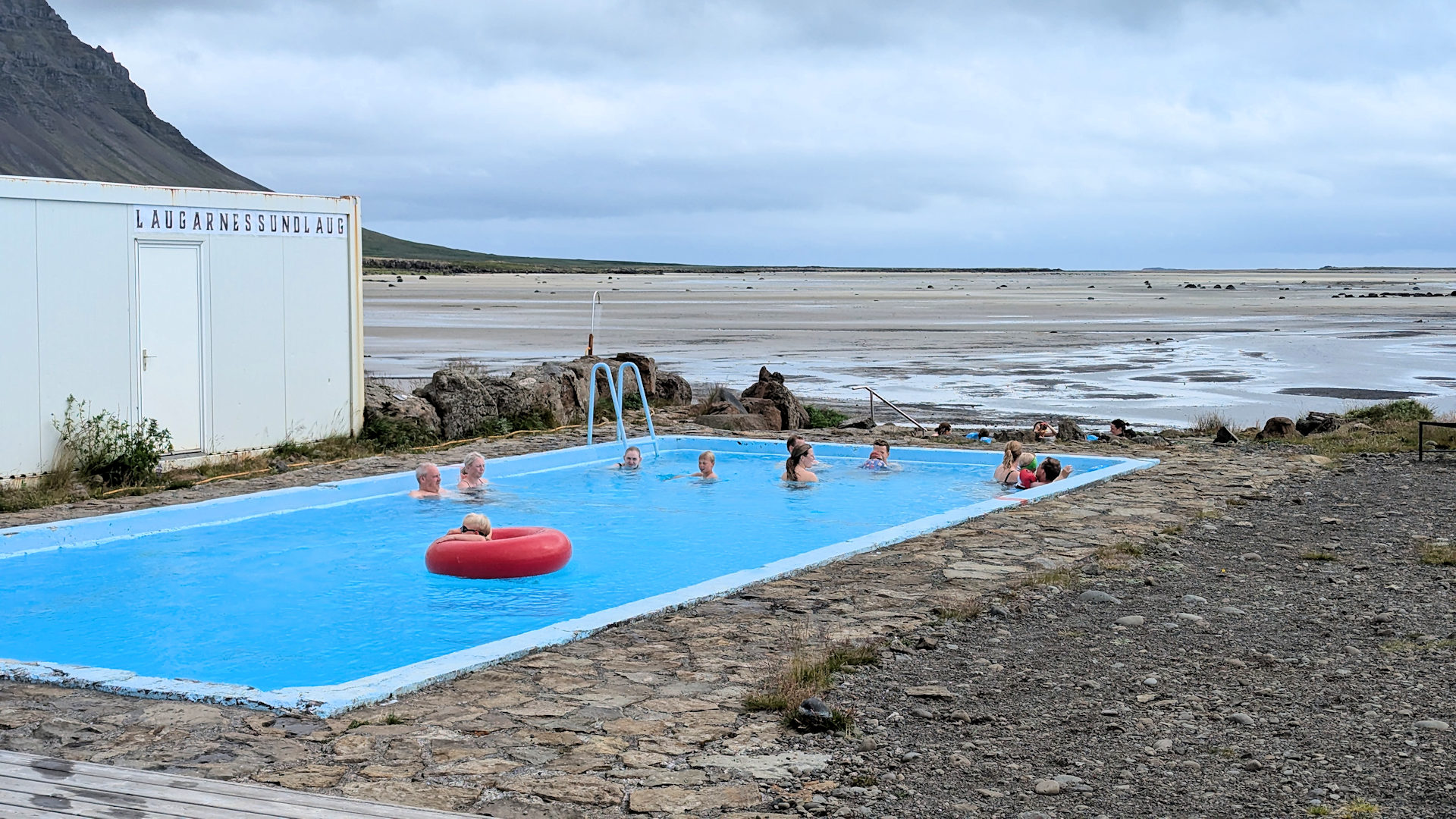 Birkimelur Krosslaug Schwimmbad Island