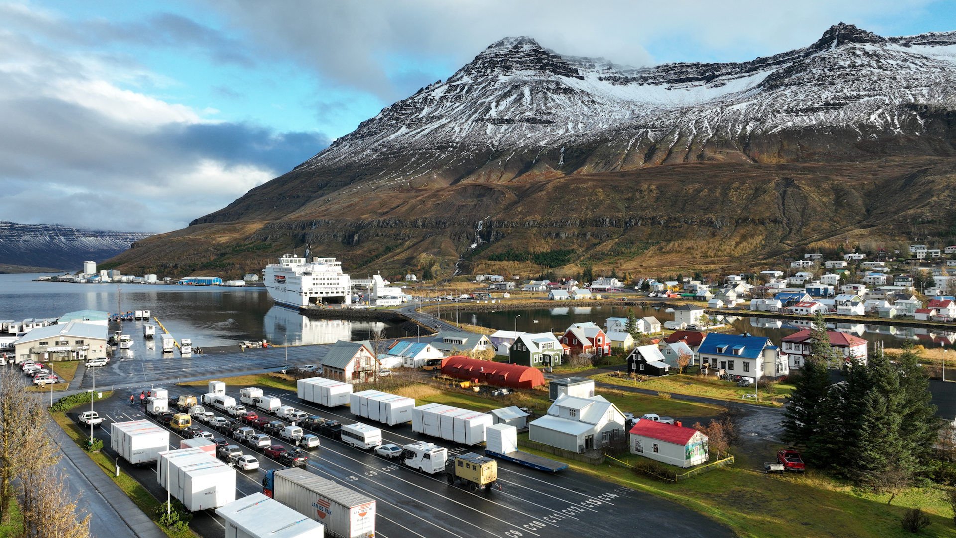 Smyril Line Terminal in Seydisfjördur